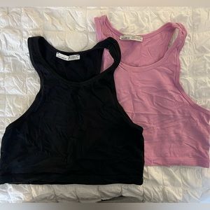 Pull & bear cropped tank bundle